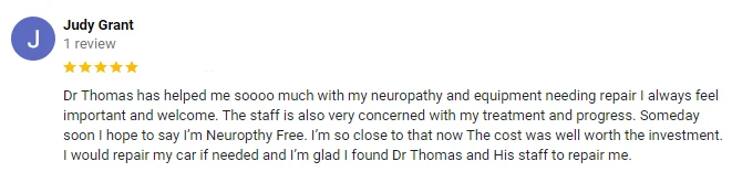 Neuropathy Louisville KY Judy Testimonial